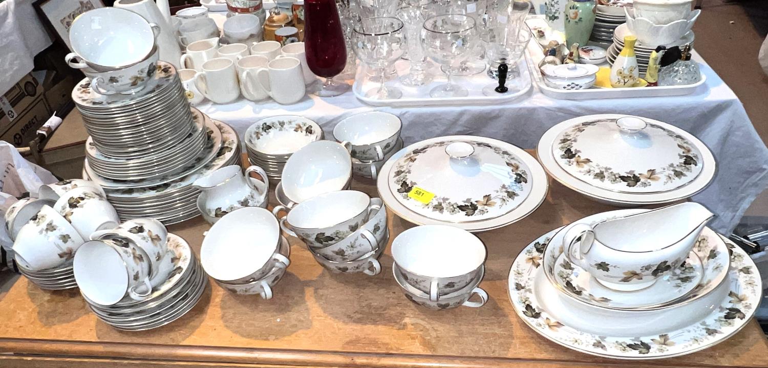 A Royal Doulton "Larchmont" part dinner service, 75 pieces approx.