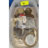 A quantity of medallions; coins; tokens; etc.