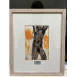 NAN FRANKEL. BRITISH 1921-2000 Nude study. Signed. Watercolour 7¾' x 5½'. Prov: The artist's studio