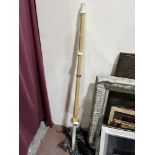 An oriental bamboo duelling stick