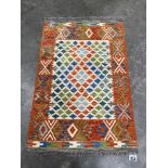 A Choli Kilim rug. 1.18m x 0.80m