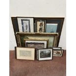 A quantity of miscellaneous framed pictures