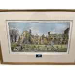 ALEX WILLIAMS. BRITISH 20TH CENTURY Hay Castle. Signed, inscribed, dated '84 and numbered 18/300.