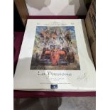 A boxed set of eight Limited edition prints after Franco Vasconi from Chris Rea's film La