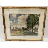 ROLAND SPENCER-FORD. BRITISH 1902-1990 A Shropshire landscape. Signed. Watercolour 14' x 18'