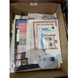 A box of stamps