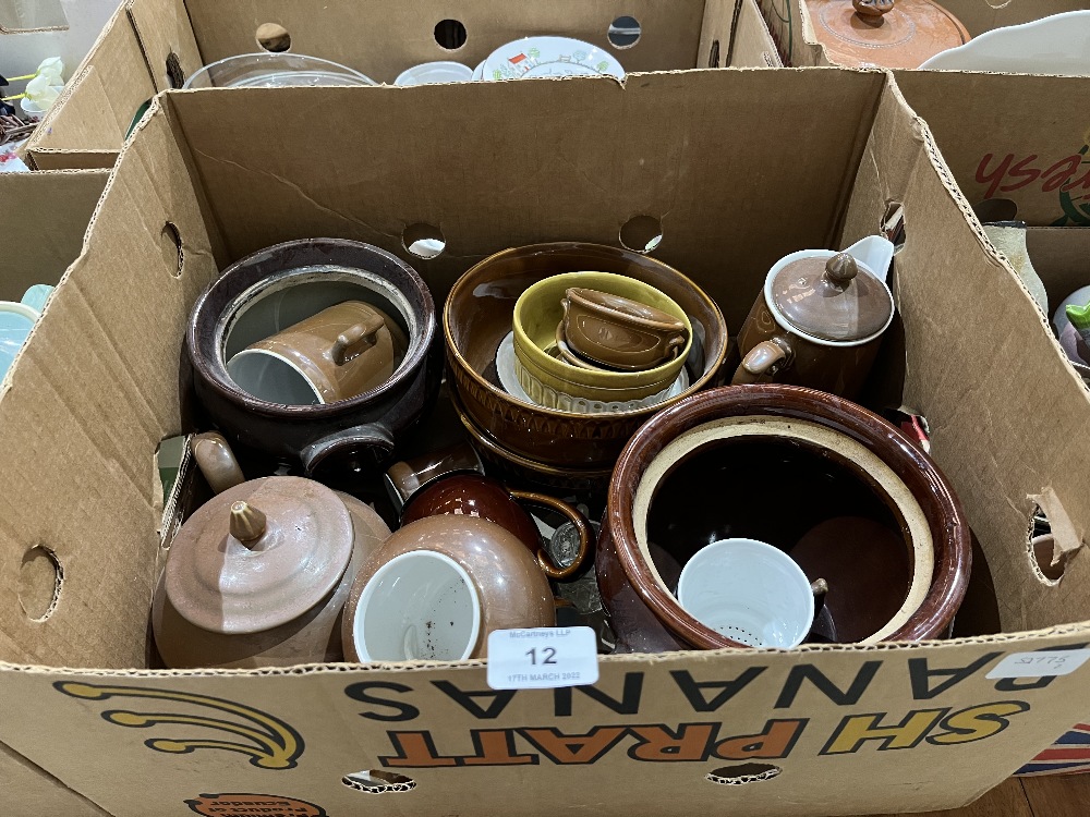 Two boxes of Denby and other ceramics - Image 2 of 2