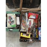Four boxes of diecast model vehicles