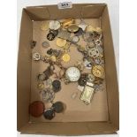 A collection of medallions, jewellery and sundries