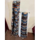 Three Roman blinds 51'w; 39½'w; 40'w. As new