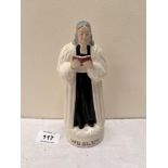 A 19th century Staffordshire figure of John Wesley. 7¼' high