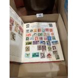 An album of stamps