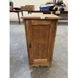 A pine pot cupboard