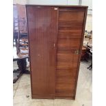 A 1960s 'Austinsuite' wardrobe. 36' wide