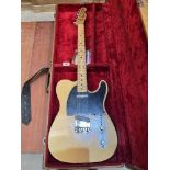 A Fender Telecaster electric guitar, the neck stamped J. Torres and numbered 7032123, the body