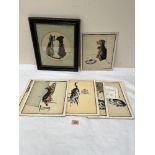 Twenty three prints after Cecil Aldin, one framed