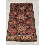 A Balochi rug. 1.41m x 0.87m