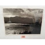 PERCIVAL GASKELL. BRITISH 1868-1934 Derwent Water. Signed. Print on paper 9' x 12½'