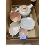A quantity of Poole pottery