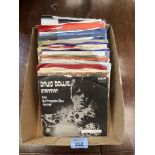 38 1970s 7' vinyl single records with sleeves