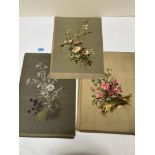 Twelve flower prints after Emilie Vouge 1840-1909. 18' x 13'