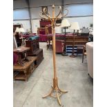 A bentwood hatstand