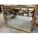 A gilt framed mirror. 36' x 48'