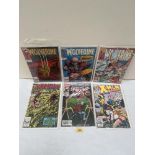 6 Marvel Wolverine and X-Men comics