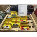 12 boxed Maisto (shell) sports, supercars etc.