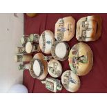 A large collection of Royal Doulton Dickens Ware ceramics