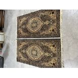 A pair of Persian style rugs. 69' x 36'