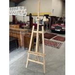 An artist's easel