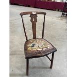 An early 20th century child's chair