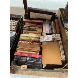 4 boxes of books, crime fiction