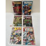 6 Marvel Wolverine and X-Men comics