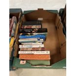 Three boxes of books - general fiction