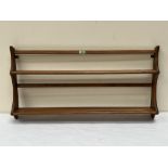 An Ercol plate rack. 38' wide.