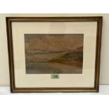 L. PETHERICK. BRITISH 20TH CENTURY Barmouth 1937. Signed and inscribed. Watercolour 7¼' x 10¼'