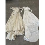 Two wedding dresses