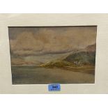 L. PETHERICK. BRITISH 20TH CENTURY Barmouth 1937. Signed and inscribed. Watercolour 7¼' x 10¼'