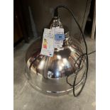 An Emporio Arts metal hanging lamp. 14' diam.