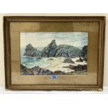 ENGLISH SCHOOL. EARLY 20TH CENTURY Three Mountains Bay, Gower. Indistinctly signed and dated 1901.