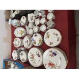 An extensive collection of Royal Worcester Evesham ceramics