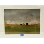 CHARLES DURANTY. BRITISH 1918-2006 'One Man Without His Dog, Went to Mow a Meadow' Signed. Signed