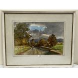 ROLAND SPENCER-FORD. BRITISH 1901-1990 The Road From Cross Houses to Atcham, Shropshire. Signed.