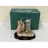 A Beswick Beatrix Potter group, Hiding From The Cat 0865. Boxed