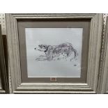 MANNER OF SIR JOHN KYFFIN WILLIAMS Collie. Bears initials K.W. Pencil and wash. 11¼' x 12¼'