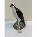 A Beswick Beneagles Osprey decanter liquor bottle. 8' high. Empty.