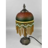 AN ART DECO STYLE TABLE LAMP