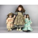 A COLLECTION OF DOLLS